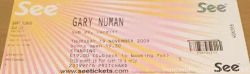 Cardiff Ticket 2009